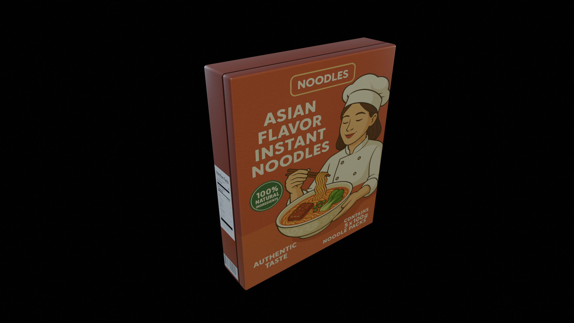 Instant Noodles - GAME READY PBR Low-poly 3D model Low-poly 3D model_2