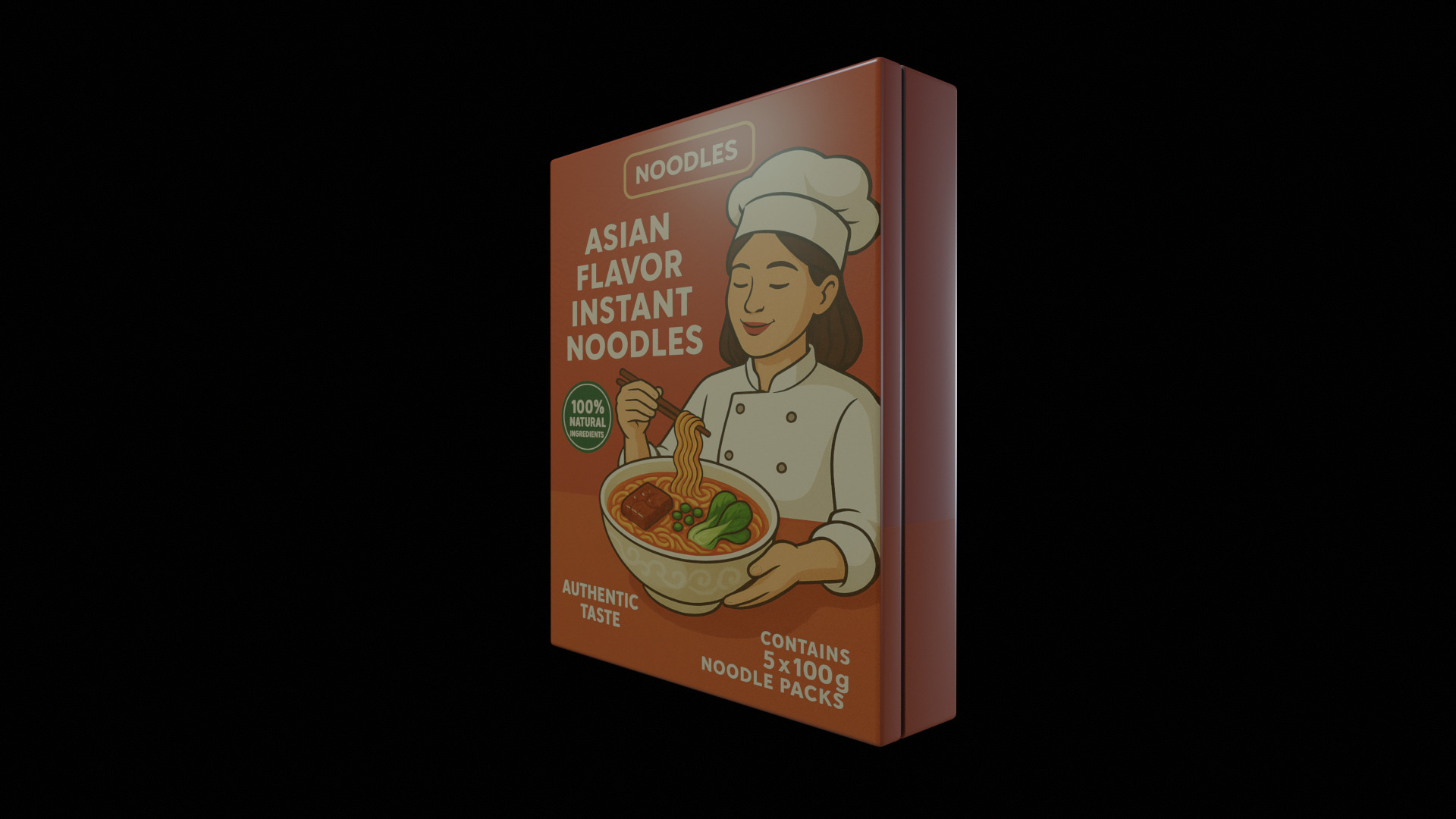 Instant Noodles - GAME READY PBR Low-poly 3D model Low-poly 3D model_4