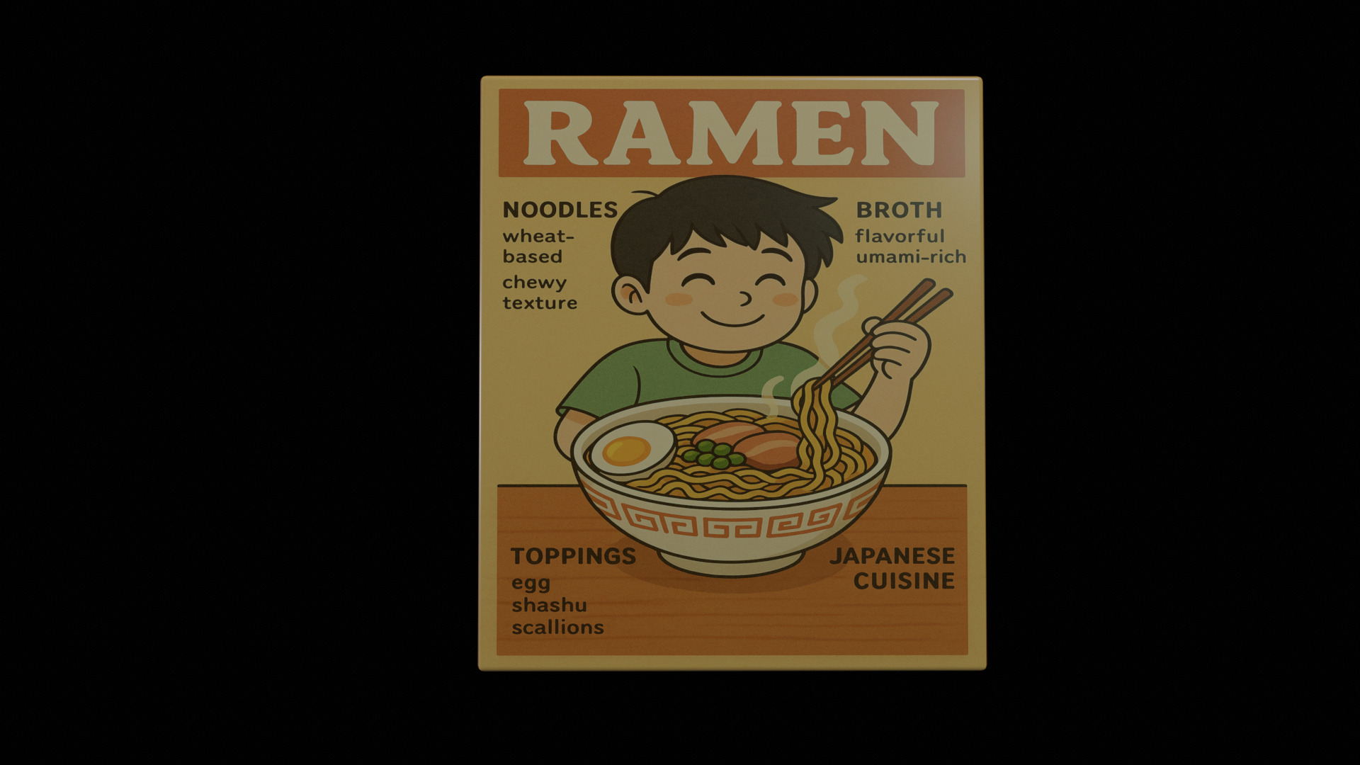 Instant Noodles - GAME READY PBR Low-poly 3D model Low-poly 3D model_4