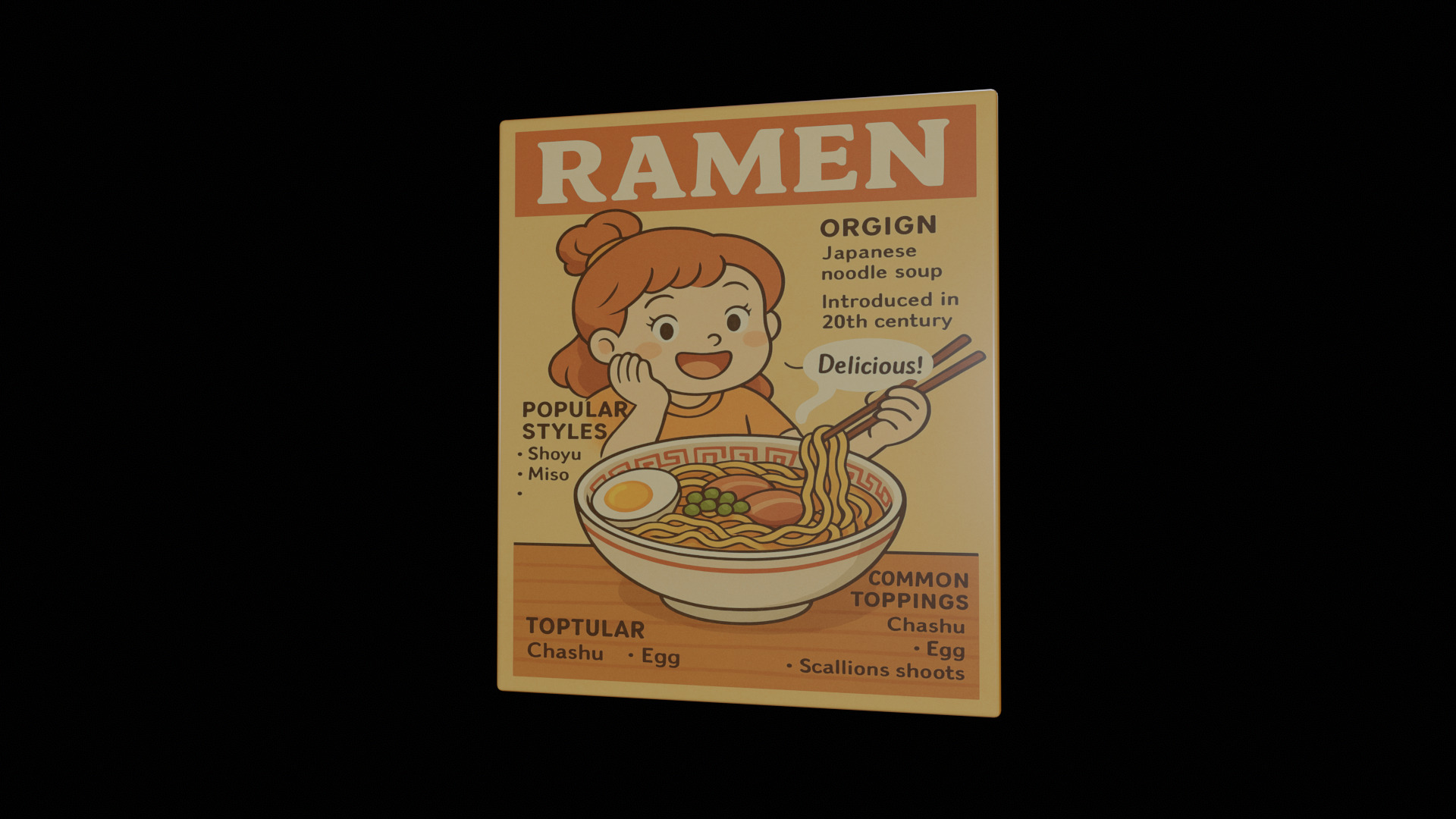 Instant Noodles - GAME READY PBR Low-poly 3D model Low-poly 3D model_3