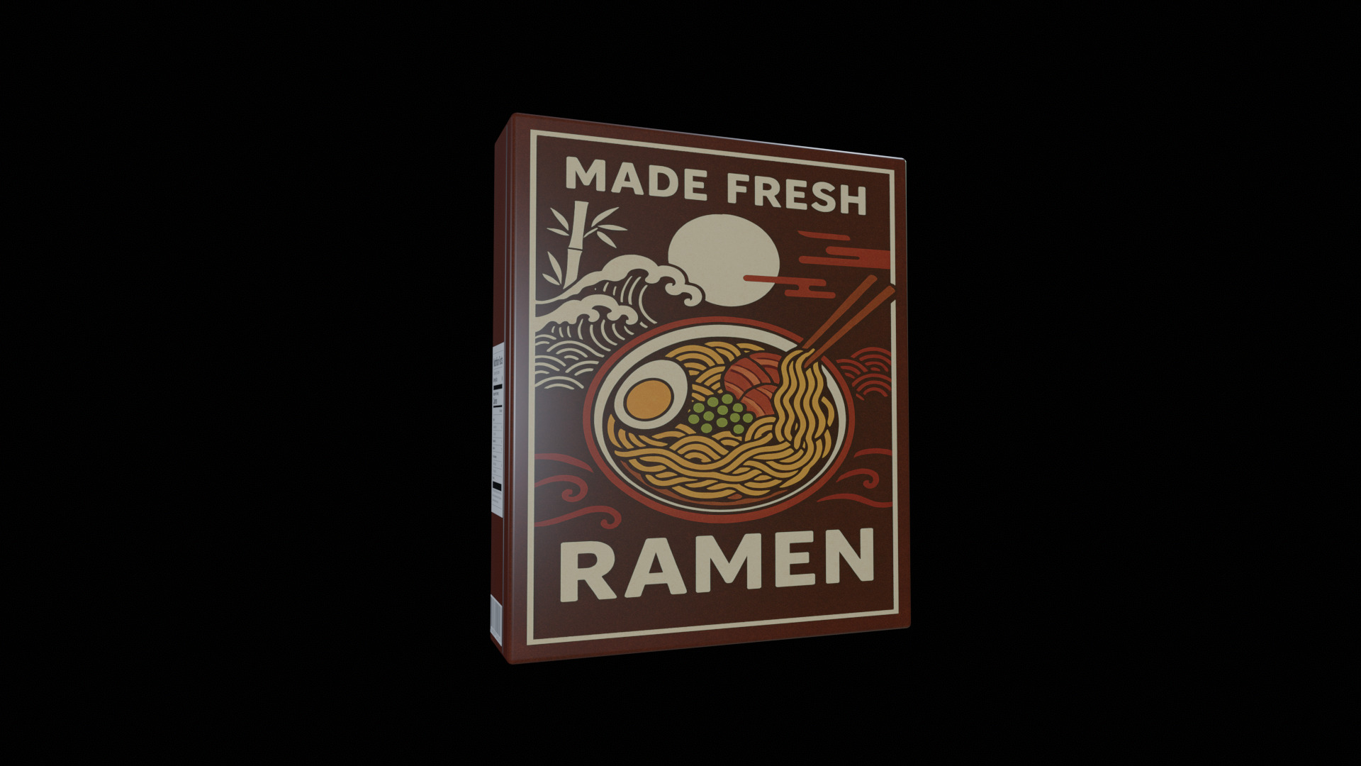 Instant Noodles - GAME READY PBR Low-poly 3D model Low-poly 3D model_4