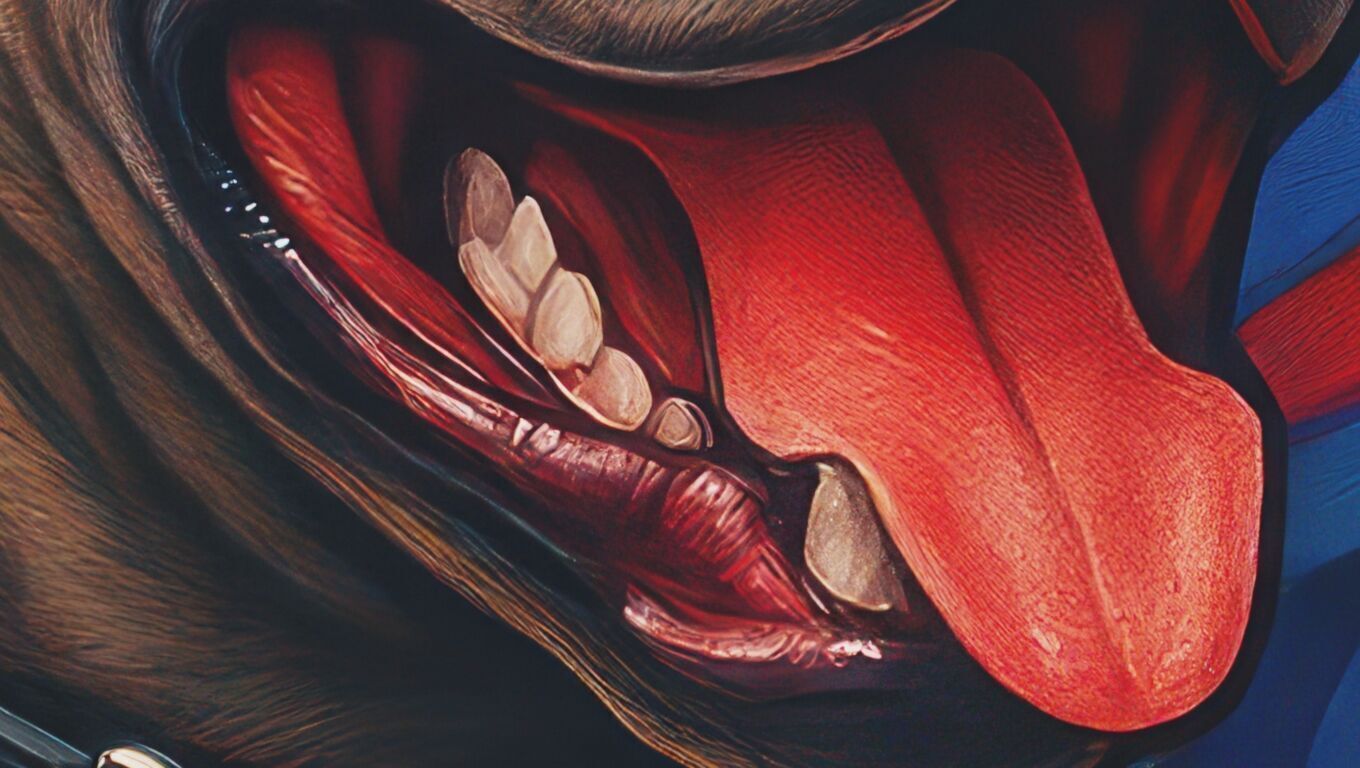 16K Base Color Texture Dog and Serpent Mural Ultra HD Texture Texture_10