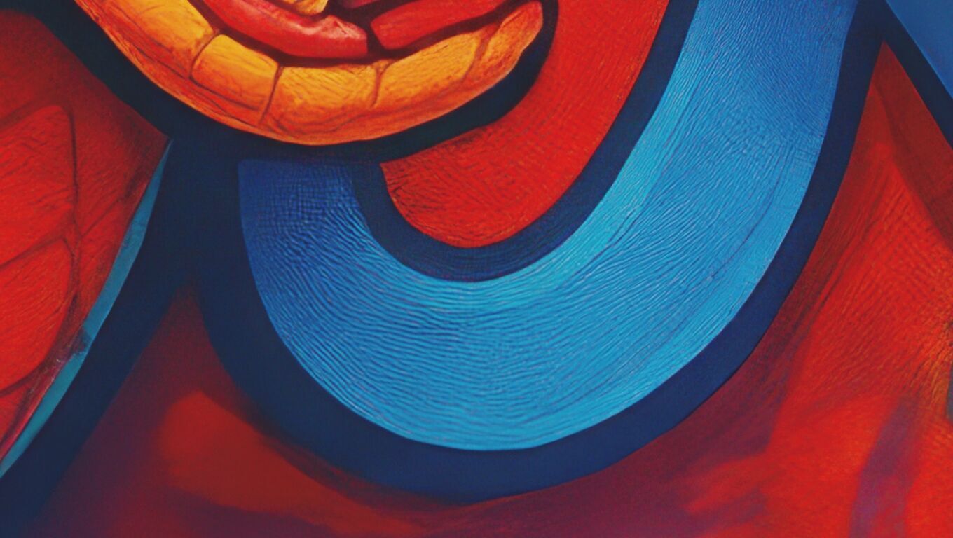 16K Base Color Texture Dog and Serpent Mural Ultra HD Texture Texture_17