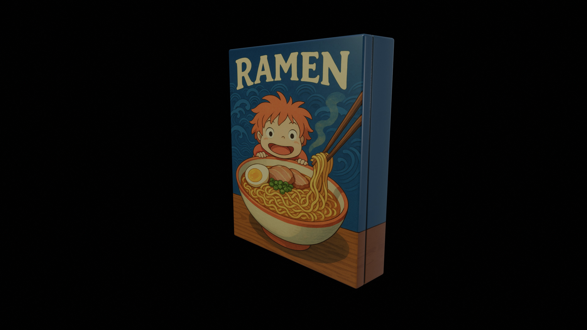 Instant Noodles - GAME READY PBR Low-poly 3D model Low-poly 3D model_4