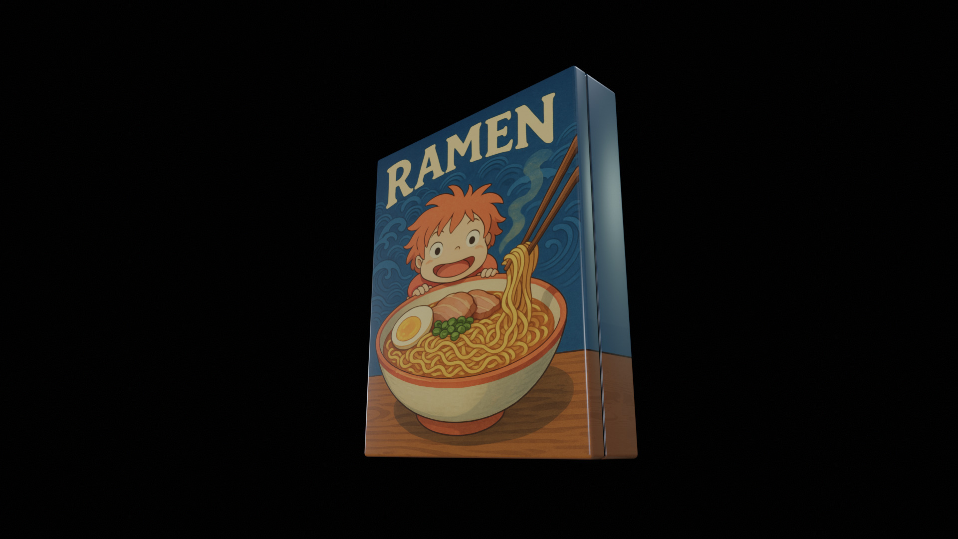 Instant Noodles - GAME READY PBR Low-poly 3D model Low-poly 3D model_5