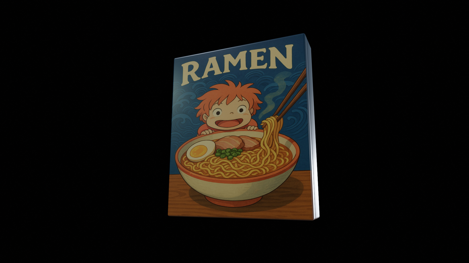 Instant Noodles - GAME READY PBR Low-poly 3D model Low-poly 3D model_3