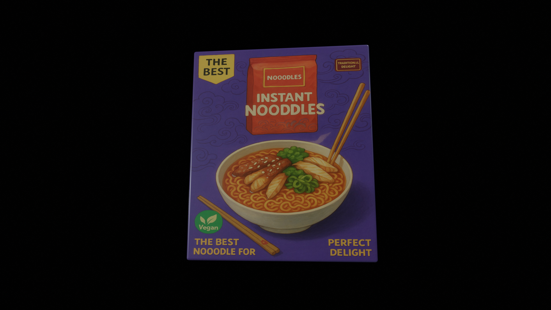 Instant Noodles - GAME READY PBR Low-poly 3D model Low-poly 3D model_5