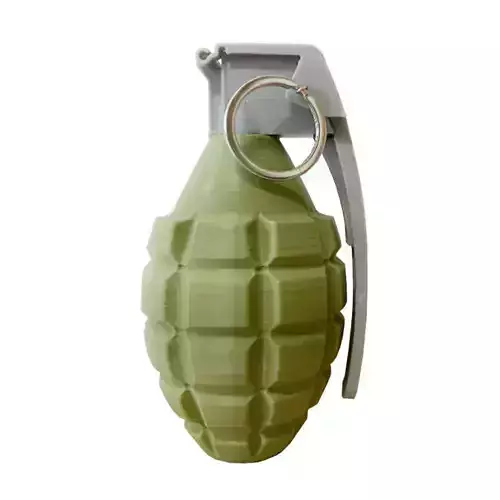 The Mk 2 is an American defensive hand grenade