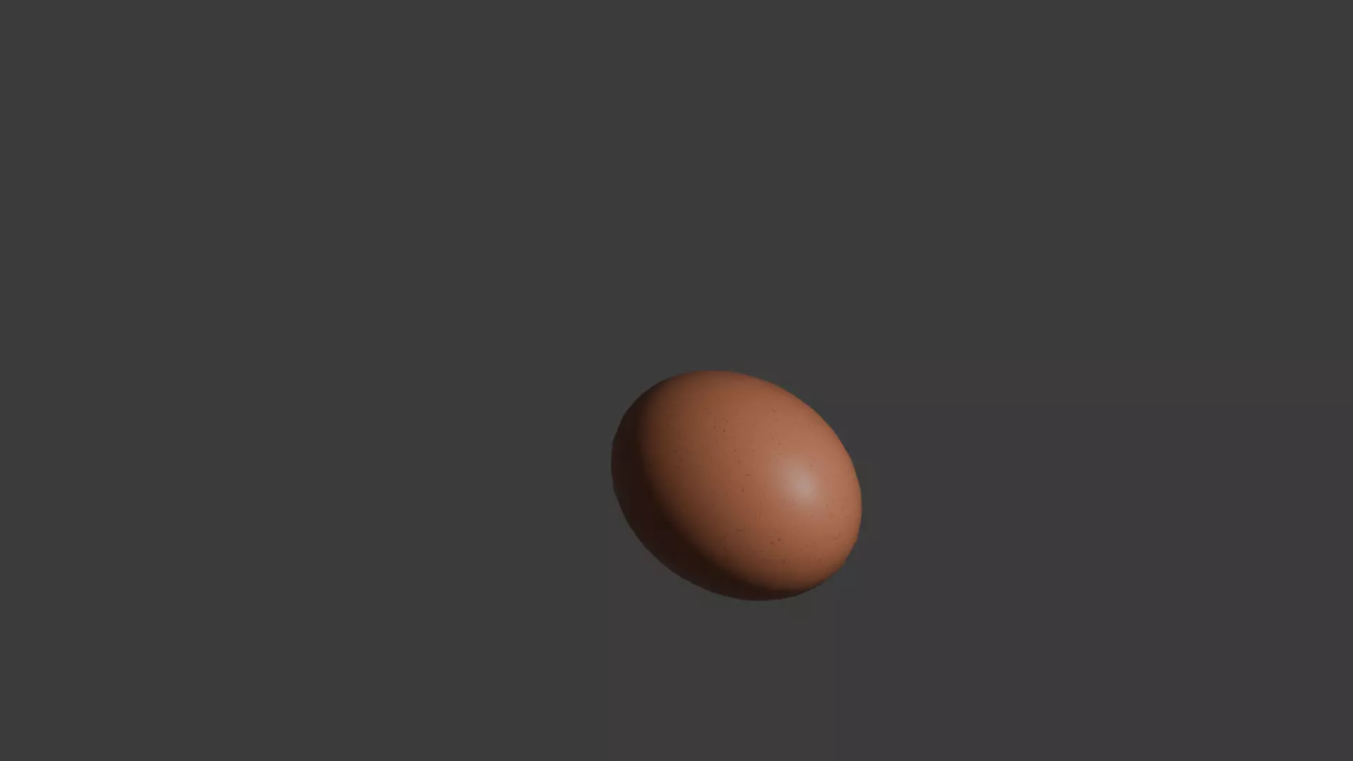 Realistic Egg Free low-poly 3D model_0