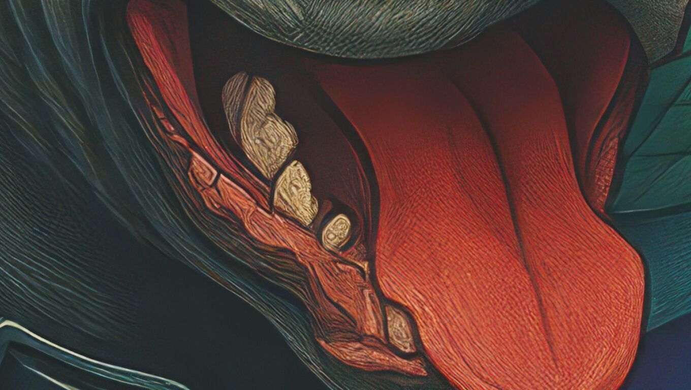 16K Base Color Texture Dog and Serpent Mural Ultra HD Texture Texture_3