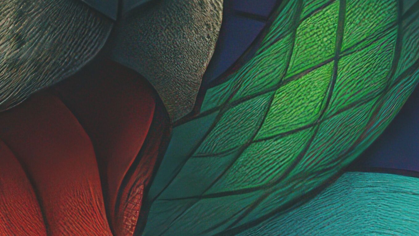 16K Base Color Texture Dog and Serpent Mural Ultra HD Texture Texture_11