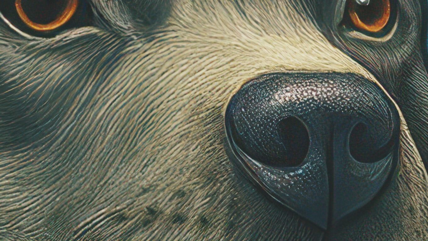 16K Base Color Texture Dog and Serpent Mural Ultra HD Texture Texture_2