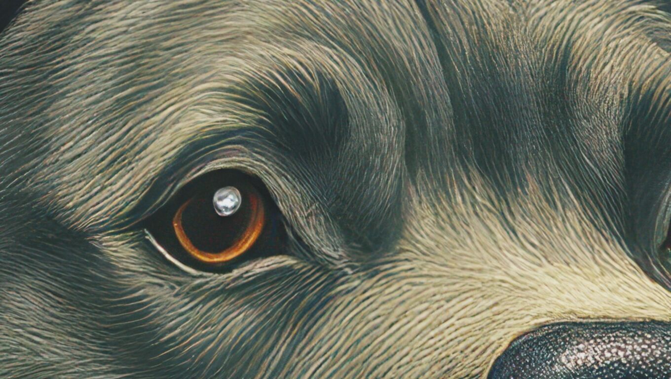 16K Base Color Texture Dog and Serpent Mural Ultra HD Texture Texture_13