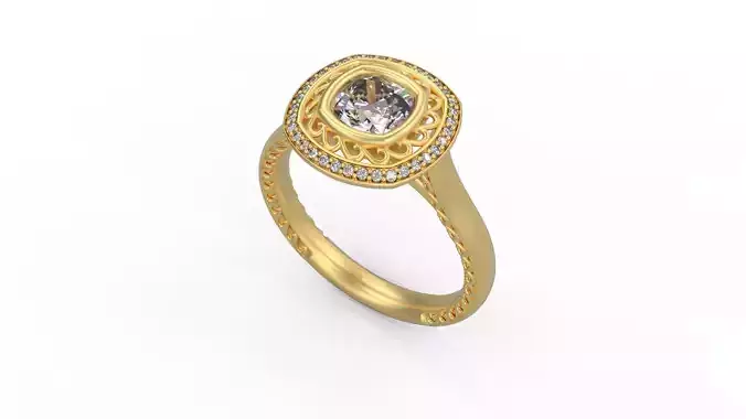 Women Solitaire 6486