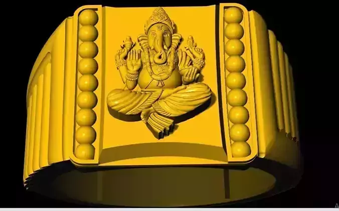 ganesh ring 3dm file