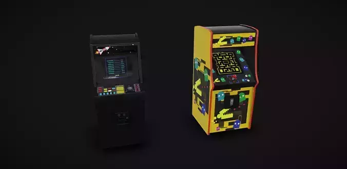 Arcade Machines 01 and 02