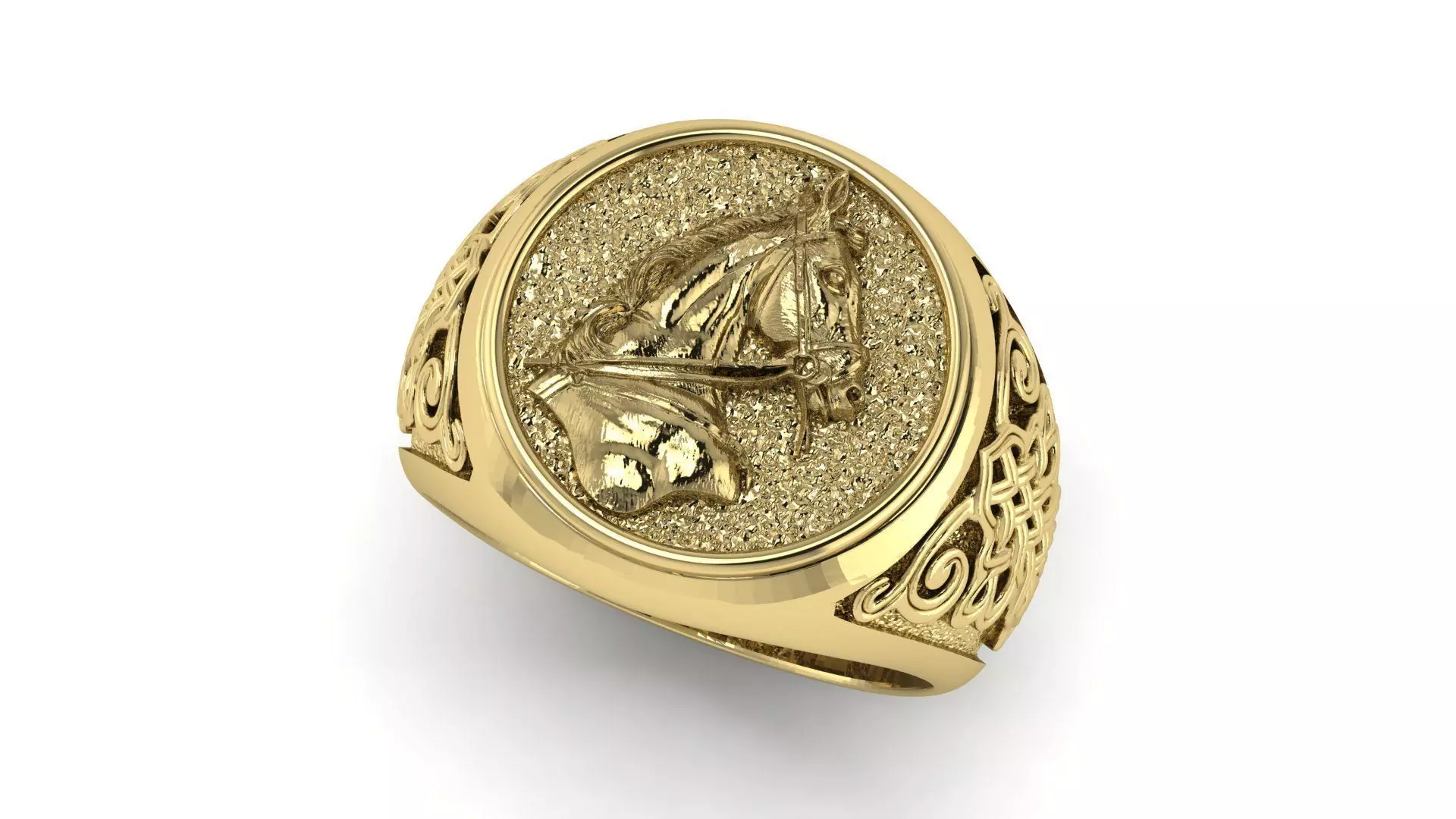 Horse Ring 3D print model