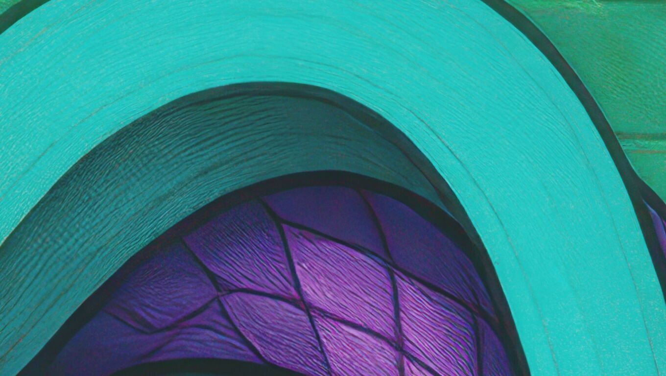 16K Base Color Texture Dog and Serpent Mural Ultra HD Texture_16