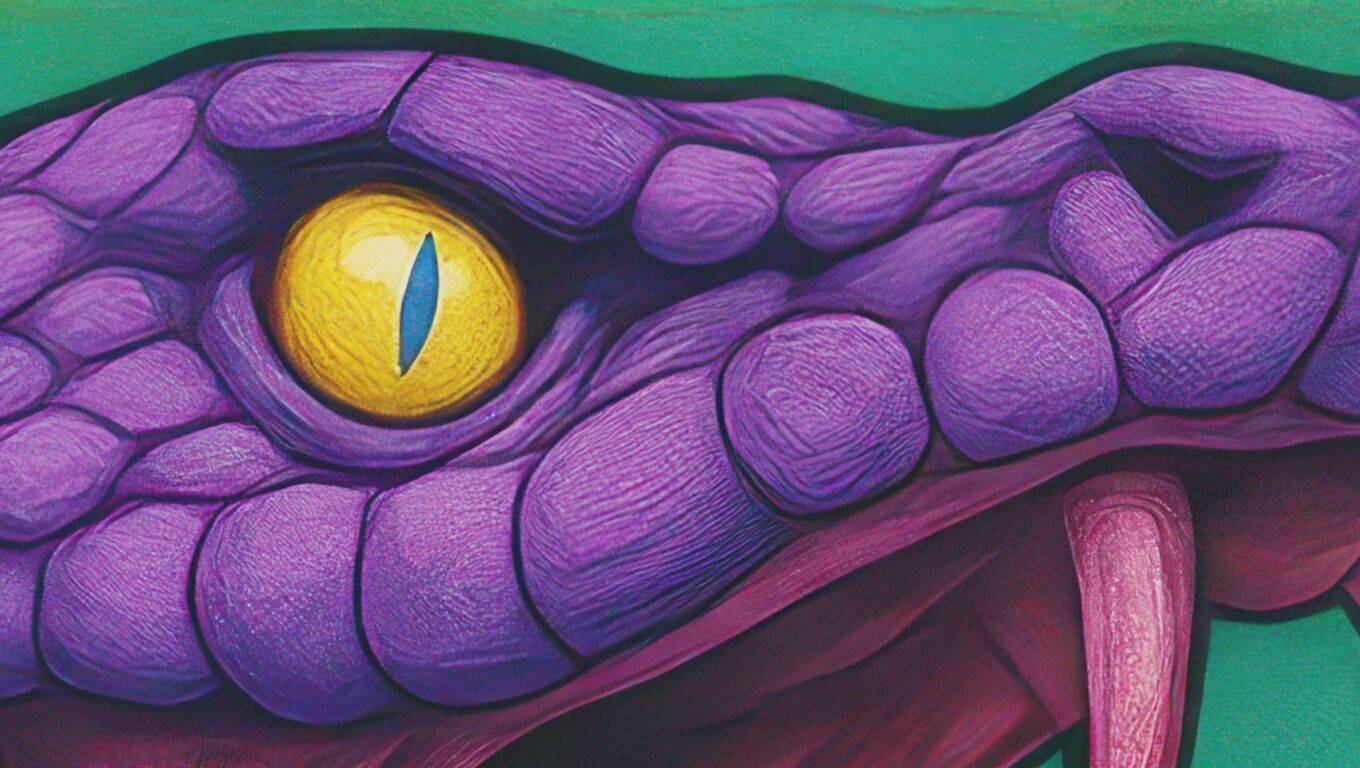 16K Base Color Texture Dog and Serpent Mural Ultra HD Texture_2