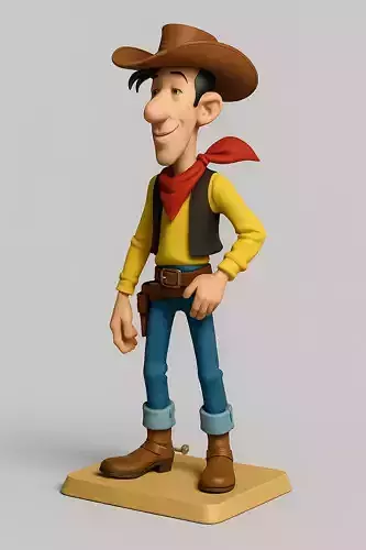 Cowboy American 3D print model