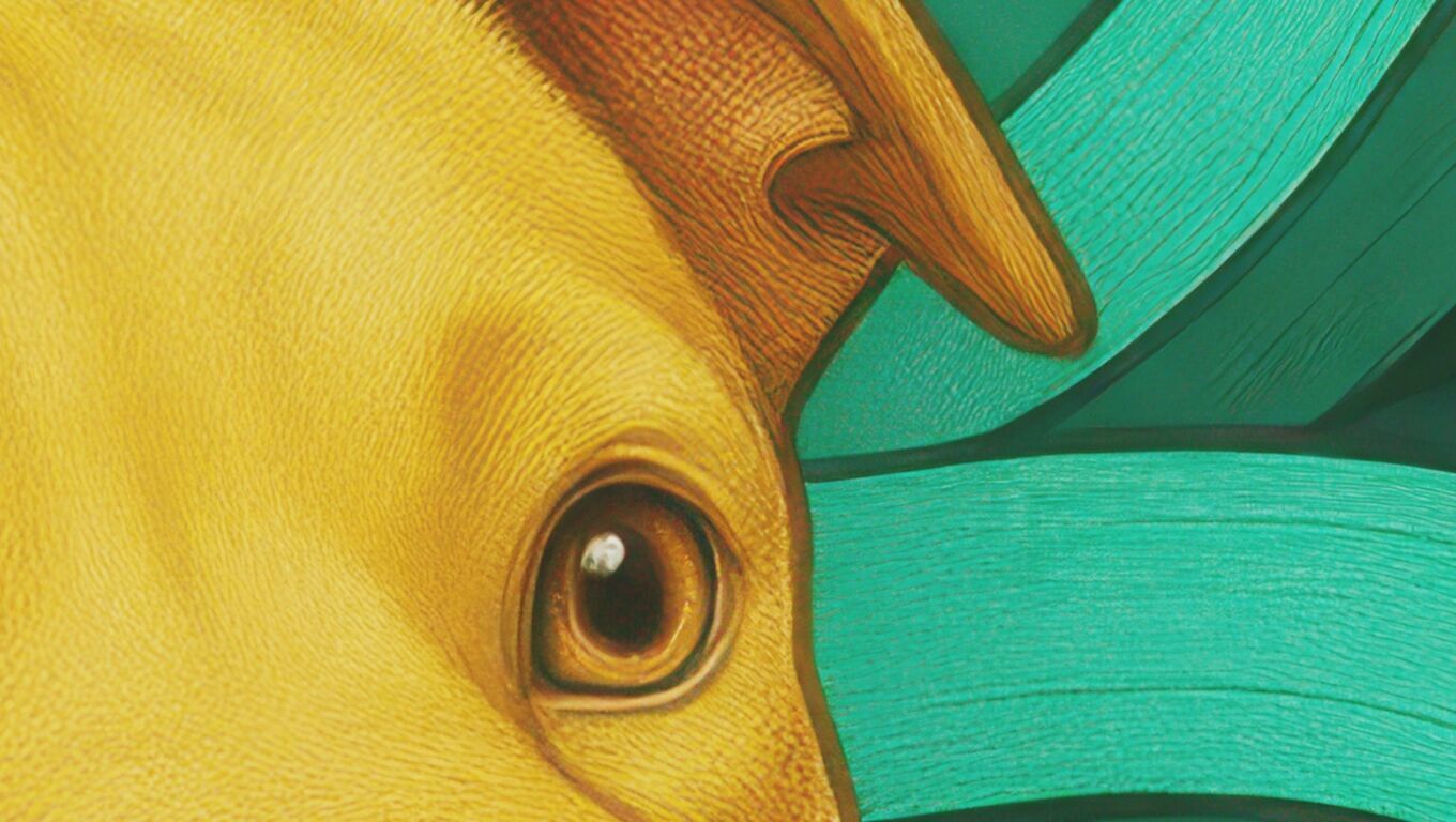 16K Base Color Texture Dog and Serpent Mural Ultra HD Texture_10