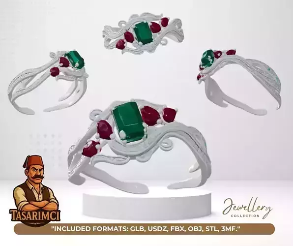 Seal of Victory  Ottoman Mens Ring 