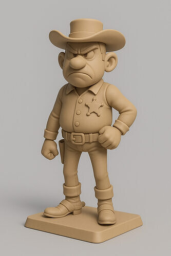 Sheriff 3D model