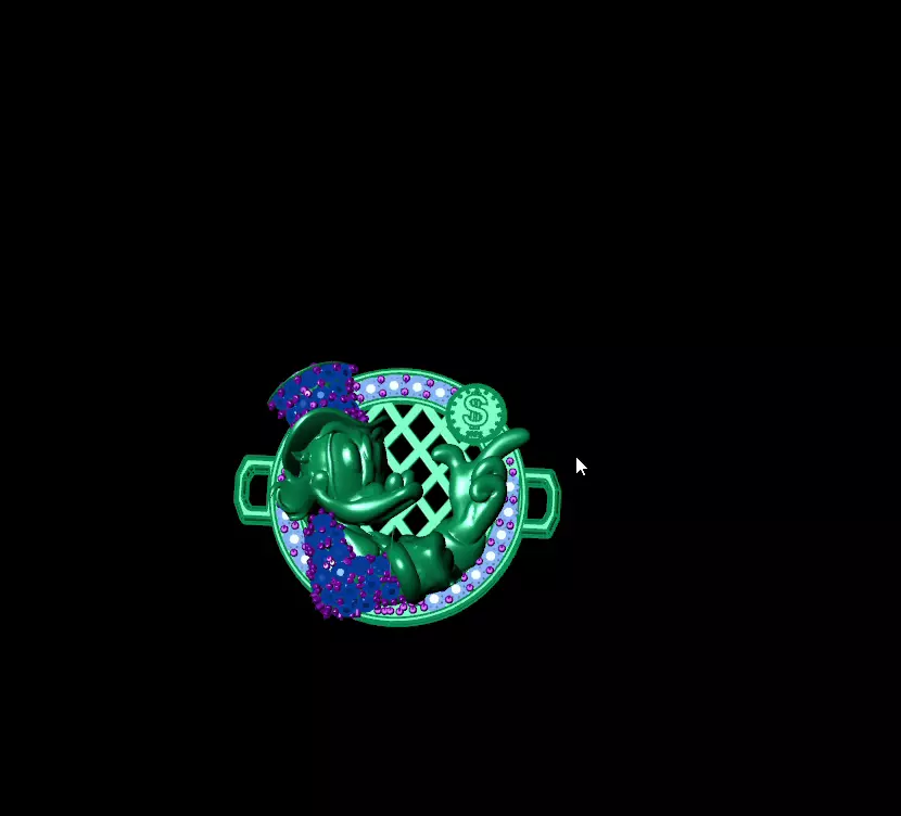 Rico Mc Pato Pendant 3D print model