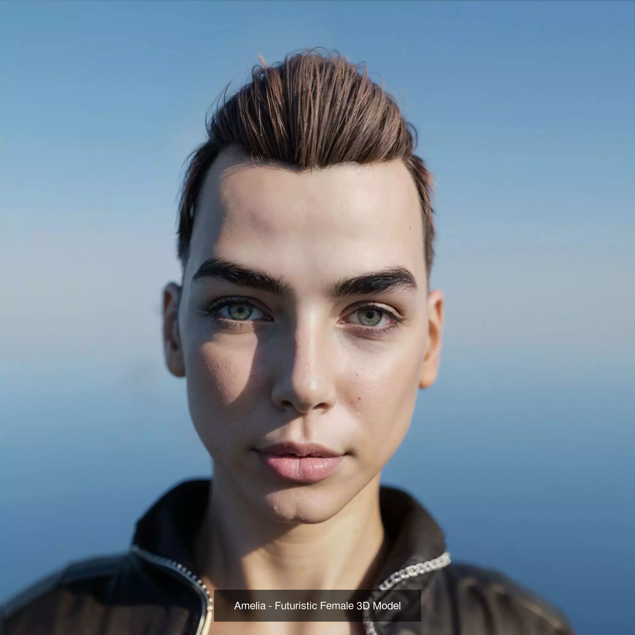 Woman Realistic  3D Model Collection_15