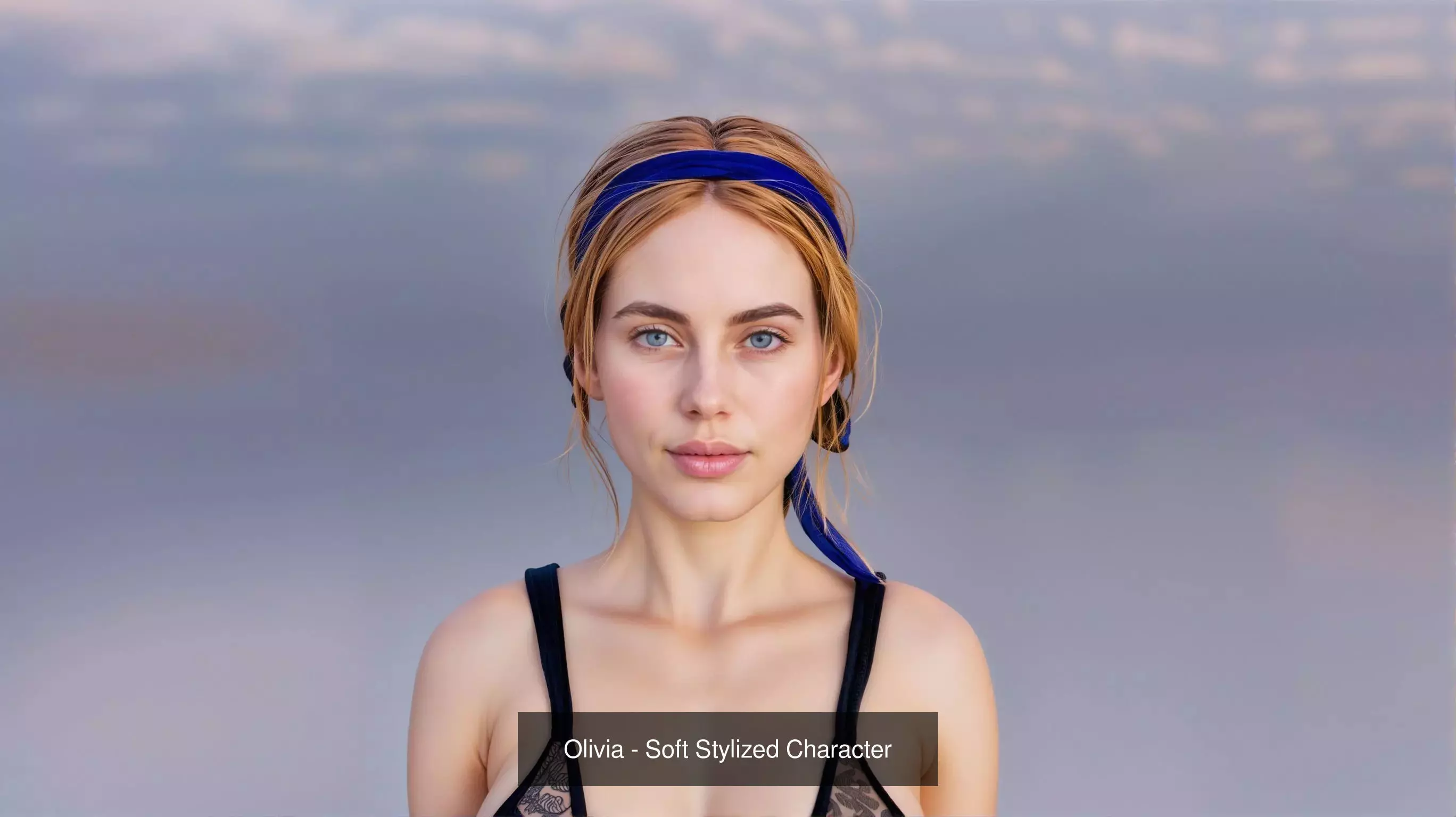 Woman Realistic  3D Model Collection_16