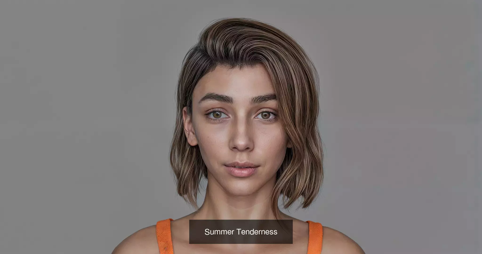 Woman Realistic  3D Model Collection_2