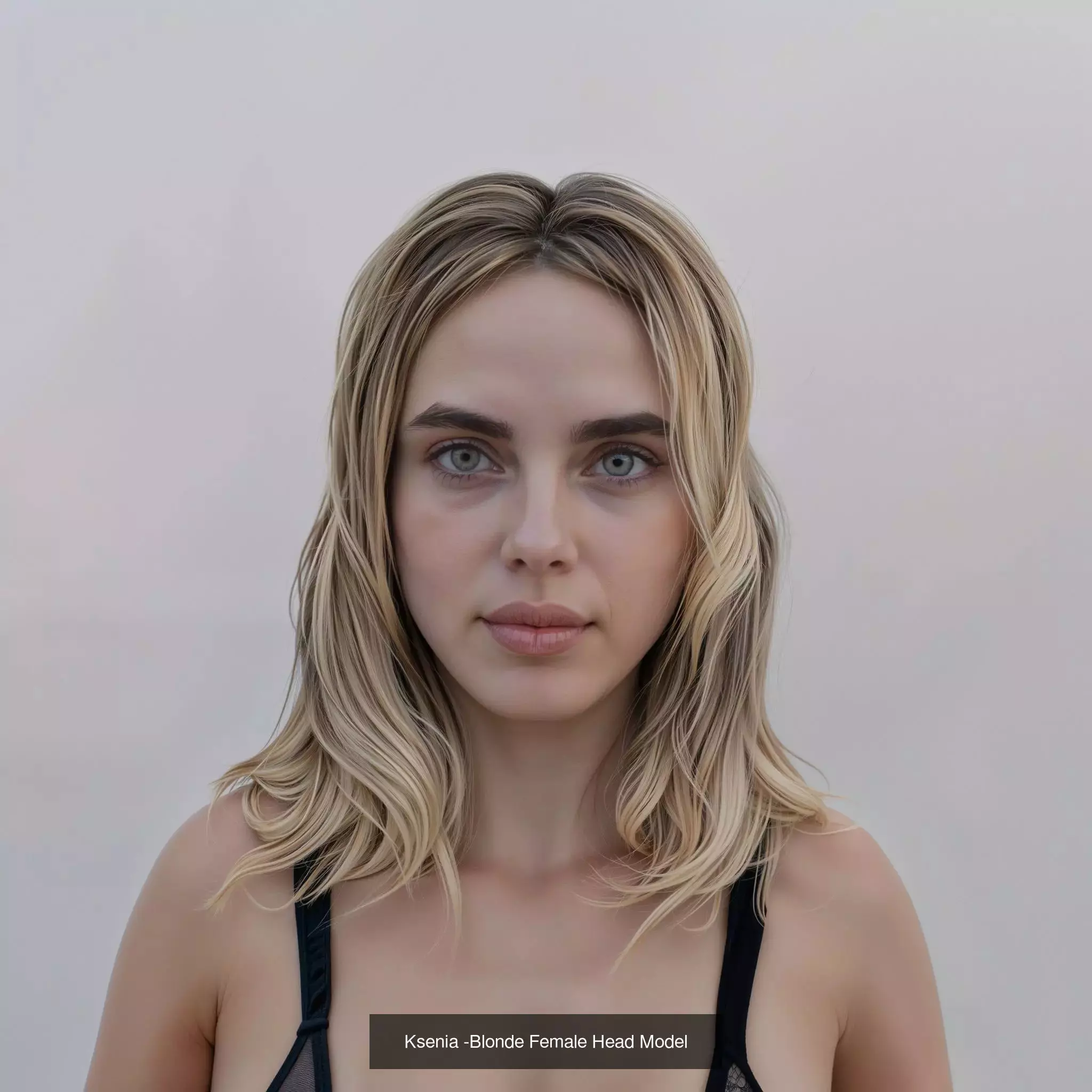 Woman Realistic  3D Model Collection_9