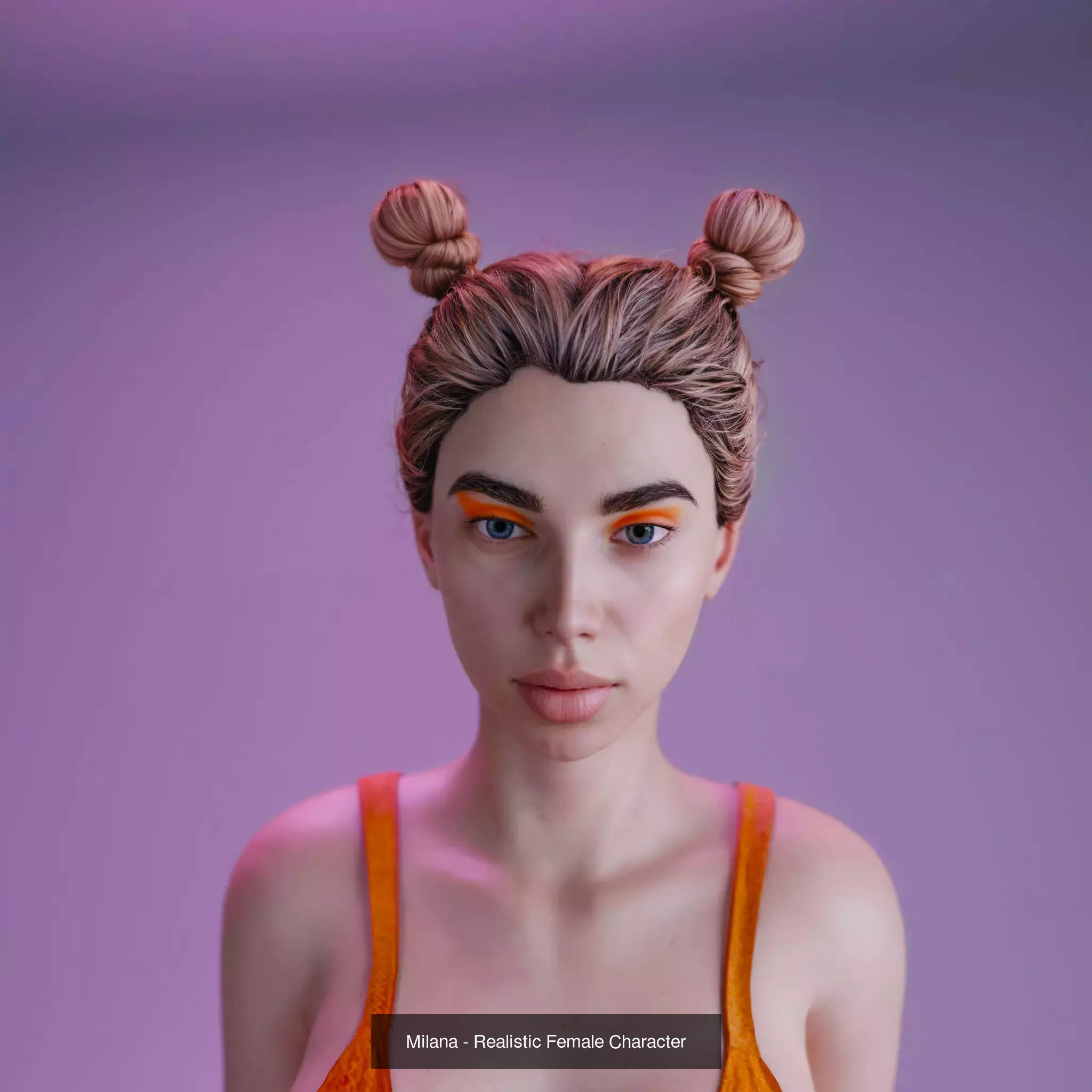 Woman Realistic  3D Model Collection_19
