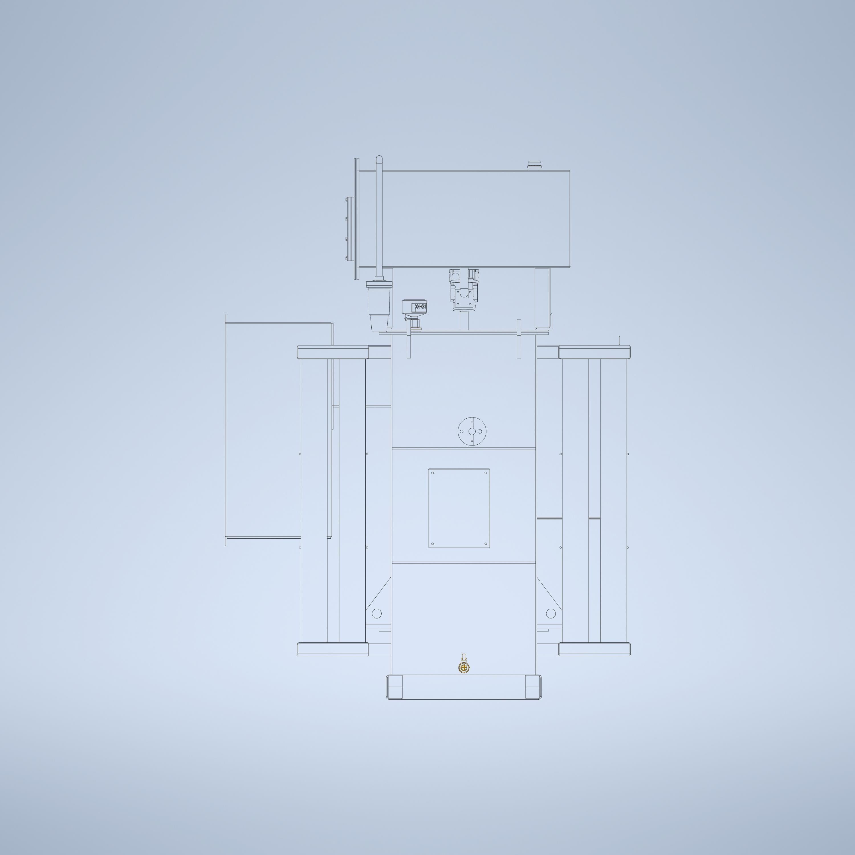 1000KVA 11000-380V ONAN Dyn11TRANSFORMER 3D model_9