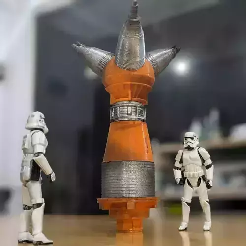 Star Wars Endor Bunker Shield Generator 3D print model