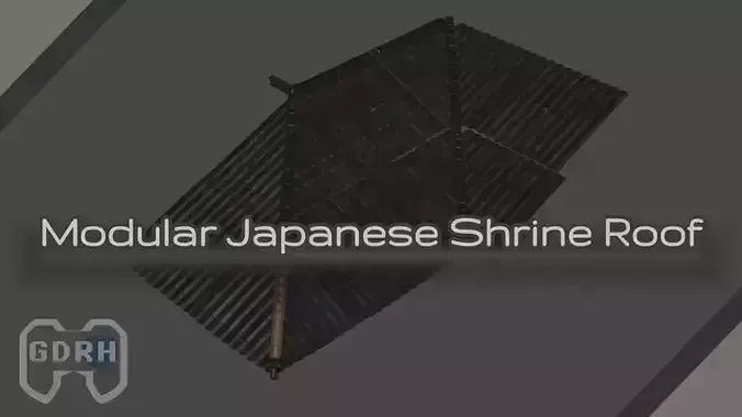Modular Japanese Shrine Roof