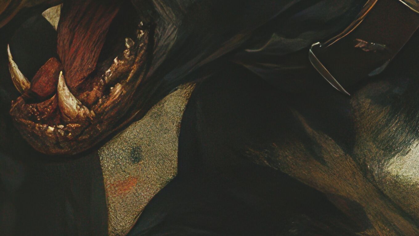 16K Base Color Texture Dog and Serpent Mural Ultra HD  Texture_13