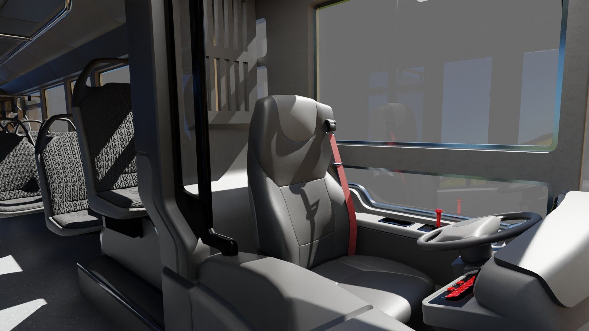 Mercedes eCitaro 2019 MID-POLY 3D model_10