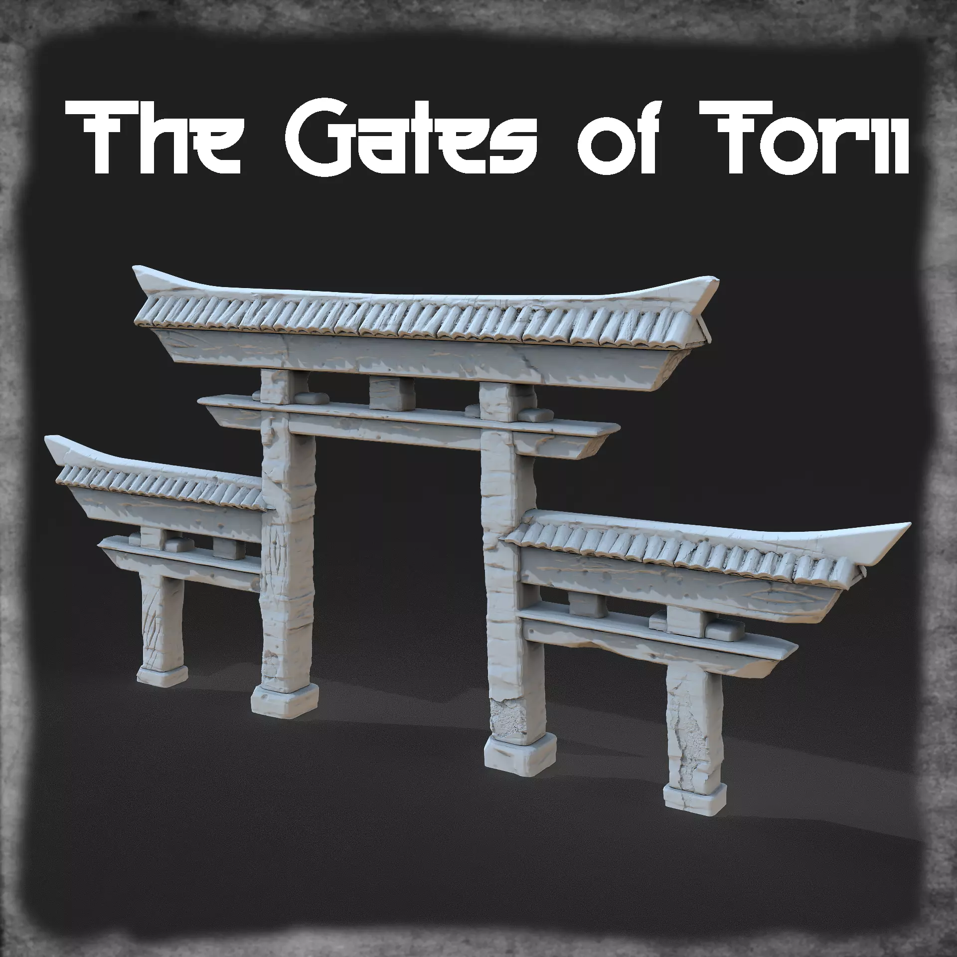 Japanese props 3D print model