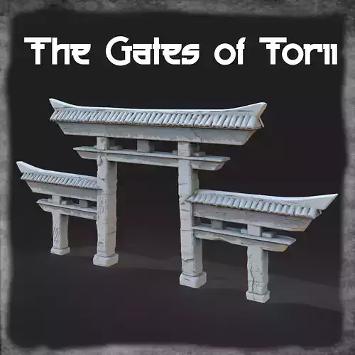 Japanese props 3D print model