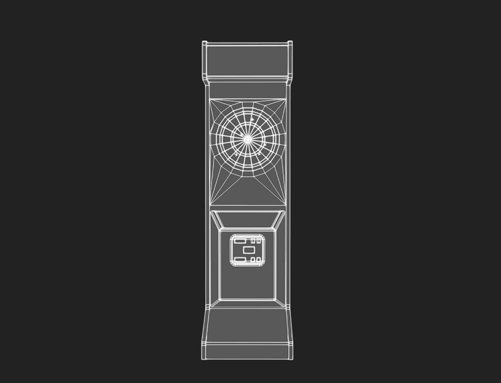 Arcade Machine 10 Low-poly 3D model_3