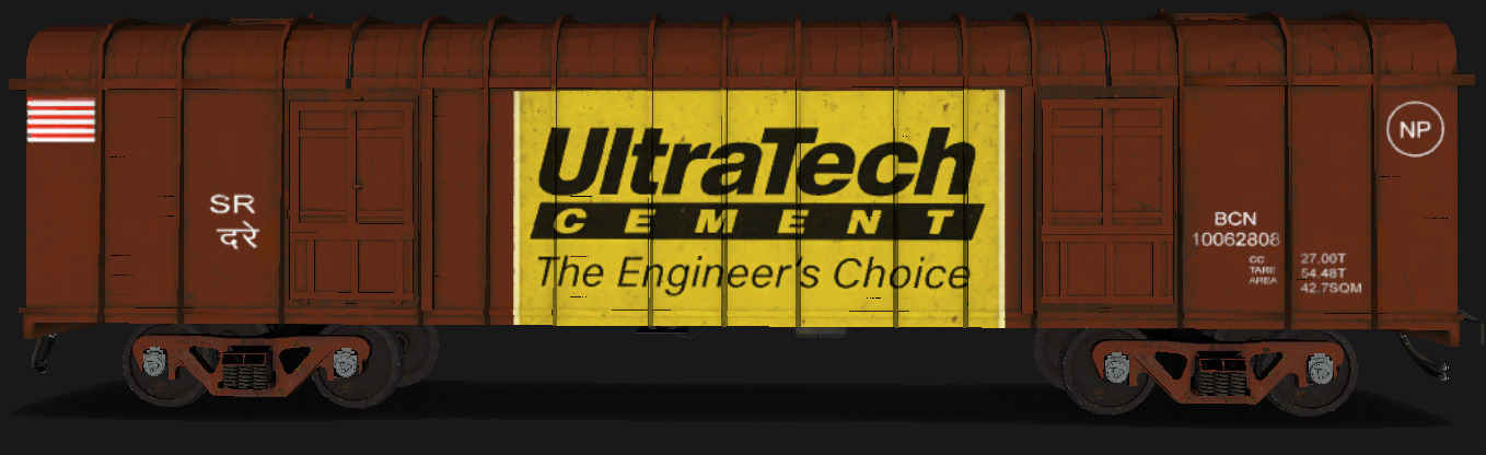 Blender Crafted BCNA Wagon  Realistic  Animated Simulator Ready 3D model_2