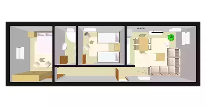 Floor plan home design