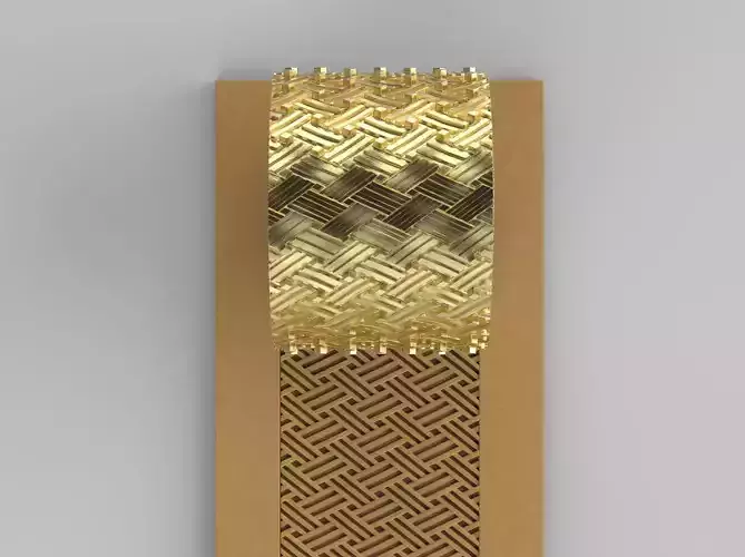 Texture Rollers Wheels for Leather Clay Patterns 3D Model T203