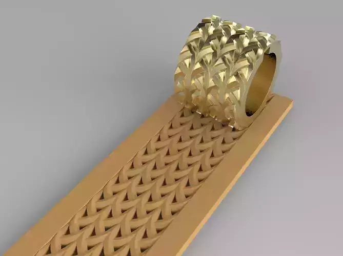 Texture Rollers Wheels for Leather Clay Patterns 3D Model T010c