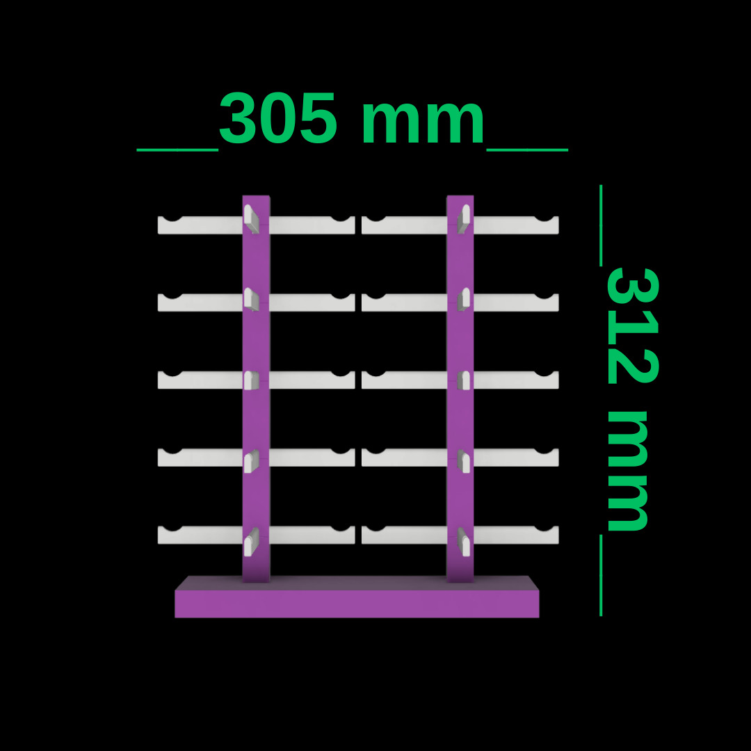 glasses stand glasses stand 3D print model_4