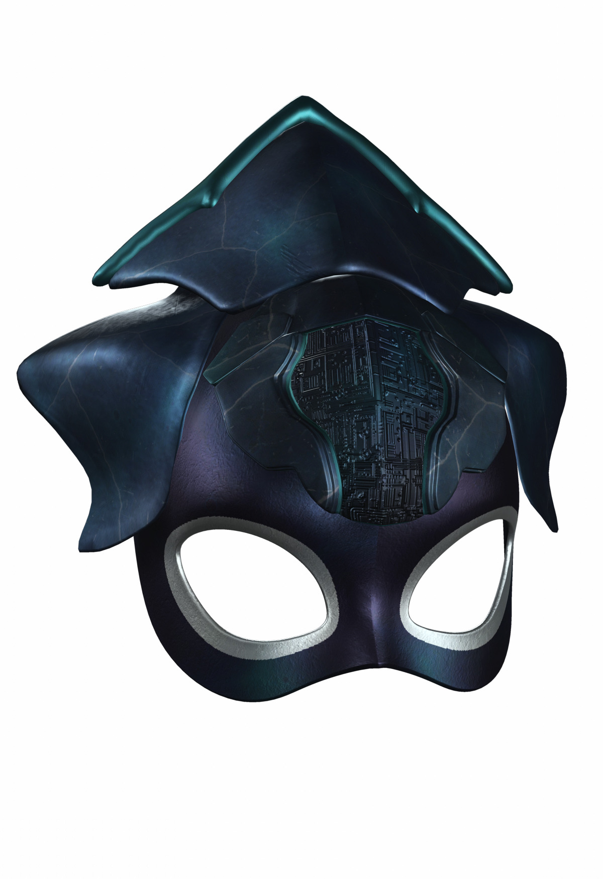 Aokami Stylized Sci Fi Ninja Warrior Game Ready Character Low-poly 3D model_8