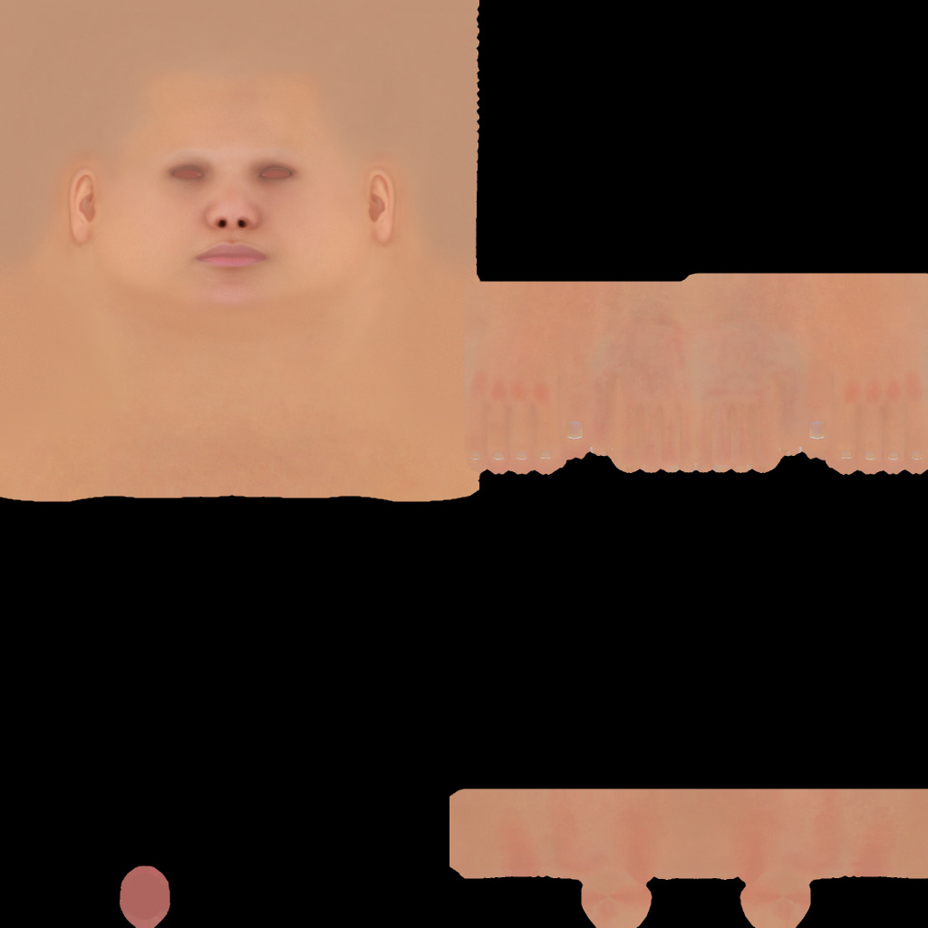 Realistic Sci-Fi Fully Rigged Girl Low-poly 3D model_13