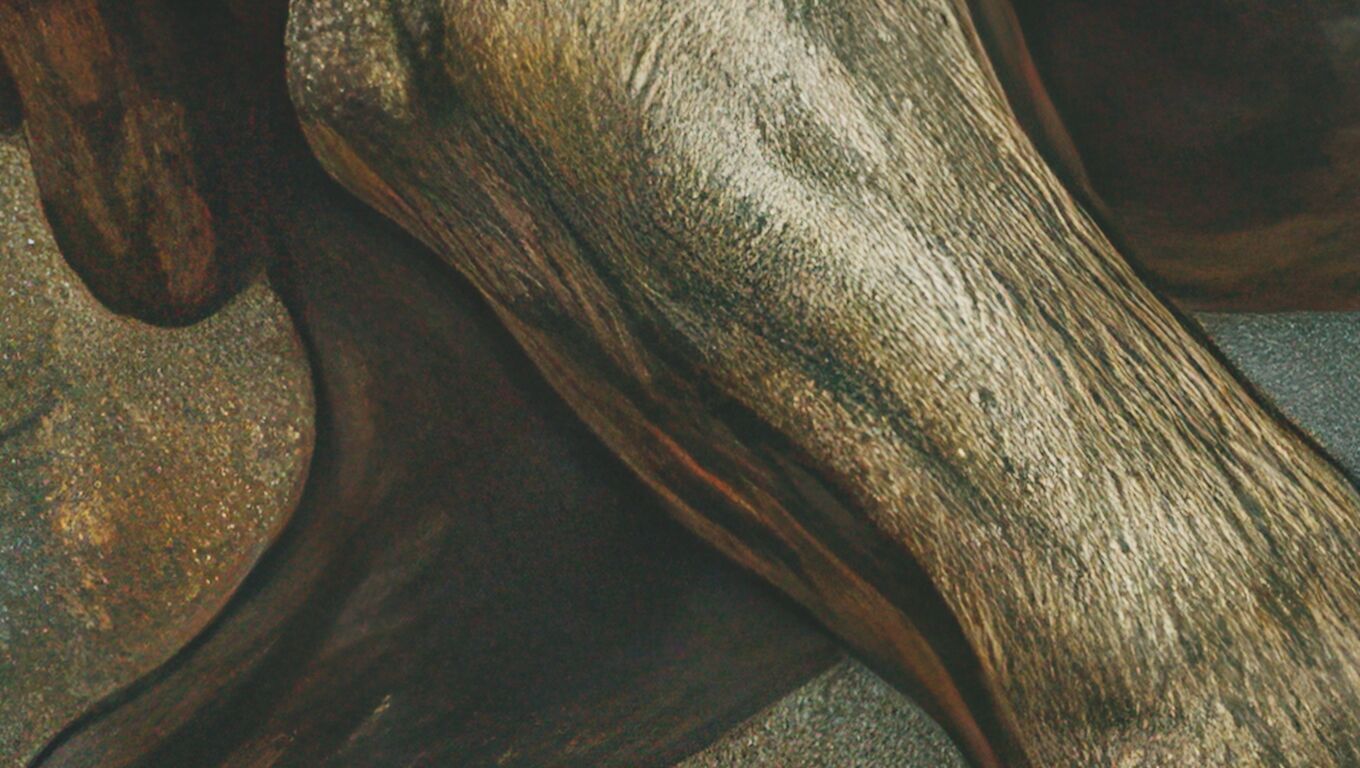 16K Base Color Texture Dog and Serpent Mural Ultra HD  Texture_12