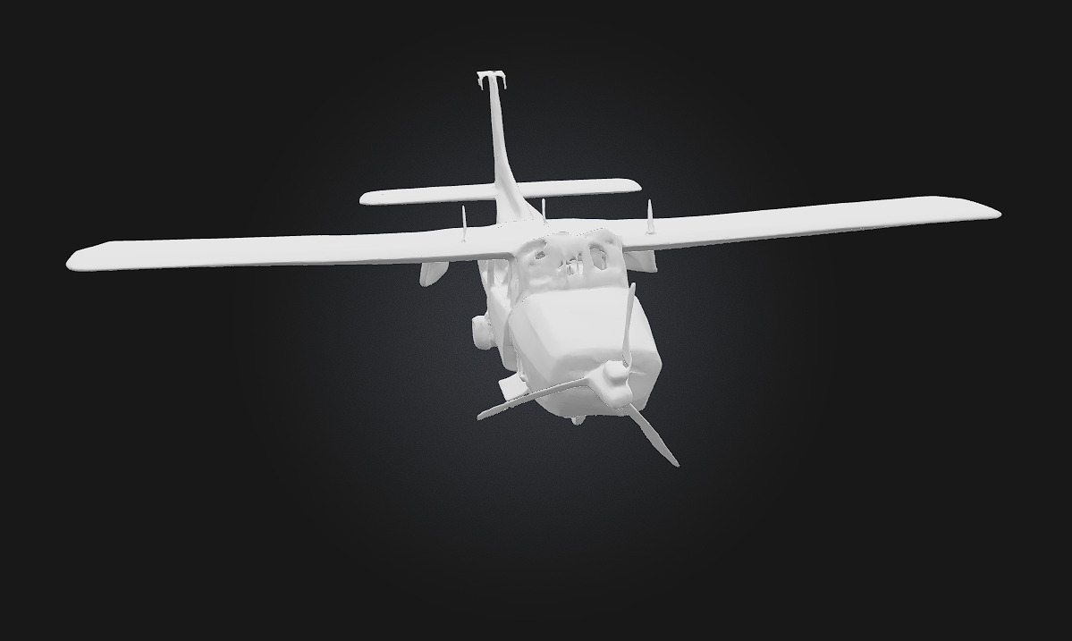 Rusty Skyhawk Forgotten Wings of a Bygone Era 3D model_8